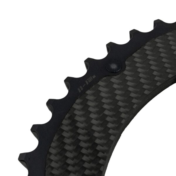 CARBON-TI CHAINRINGS ［11-12S］
